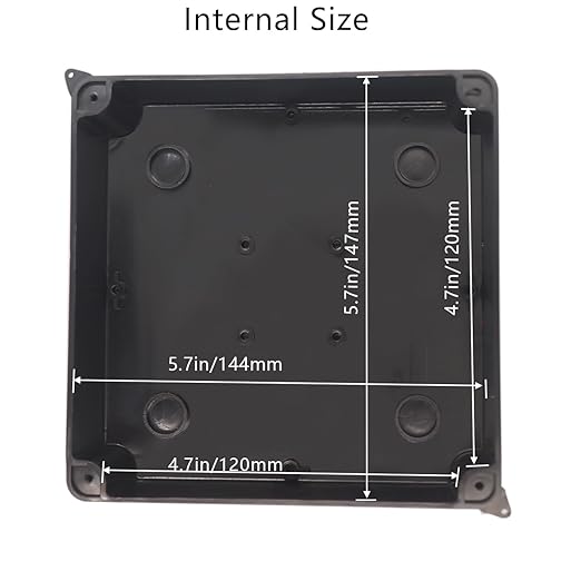 Project Box IP65 Waterproof Dustproof Junction Boxes ABS Plastic DIY Electronic - Image 5