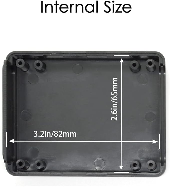 LeMotech Project Box 10 Pieces ABS Plastic Electrical Project Case Small - Image 3