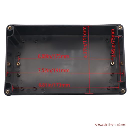 Junction Box IP65 Waterproof ABS Plastic Electrical Project Case Power Junction - Image 3