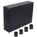 Junction Box IP65 Waterproof ABS Plastic Electrical Project Case Power Junction by Otdorpatio