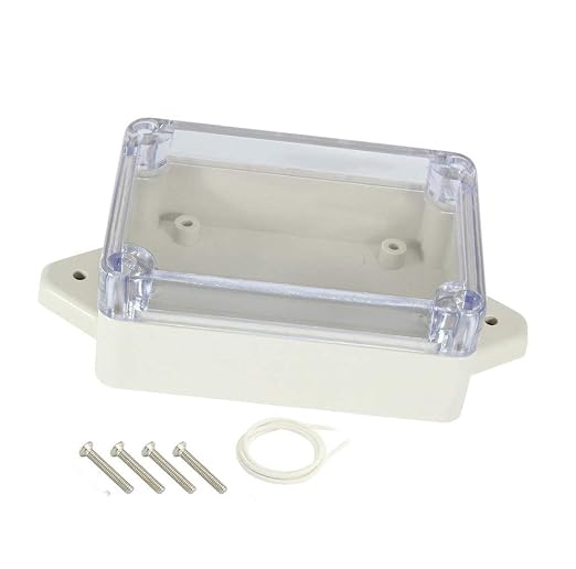 YXQ 83x58x33mm ABS Junction Box Plastic Waterproof Dustproof Universal Project - Image 2
