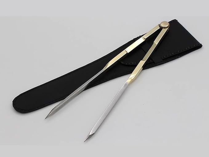 Nautical Brass Navigation Divider, Straight Navigation Divider - Image 5