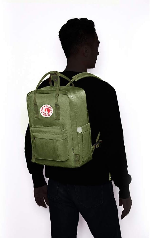 KALIDI Casual Laptop Backpack 15 Inches Classic Camping Rucksack Travel Outdoor - Image 7