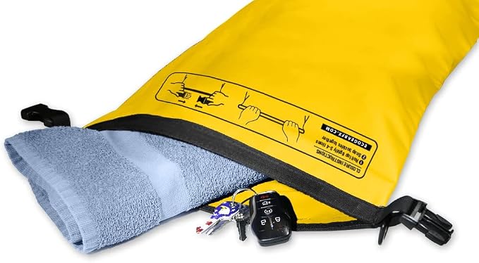 EcoGear FX Heavy Duty Waterproof Dry Bag Voyager Series – Durable Roll Top - Image 3