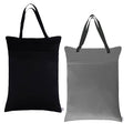 ALVABABY 2 Pack Large Wet Dry Bag Waterproof Hanging Cloth Diaper by ALVABABY