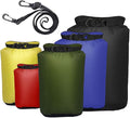 Pimoys 5 Pack Waterproof Dry Sacks, Lightweight Outdoor Dry Bags 20L /12L / by PimoysLivingNecessities