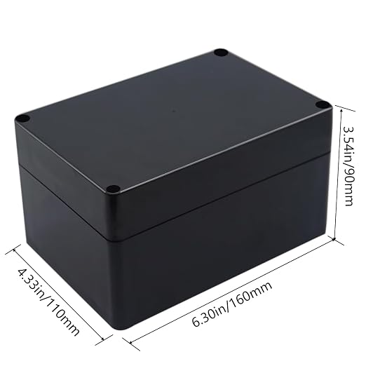 Junction Box IP65 Waterproof ABS Plastic Electrical Project Case Power Junction - Image 2