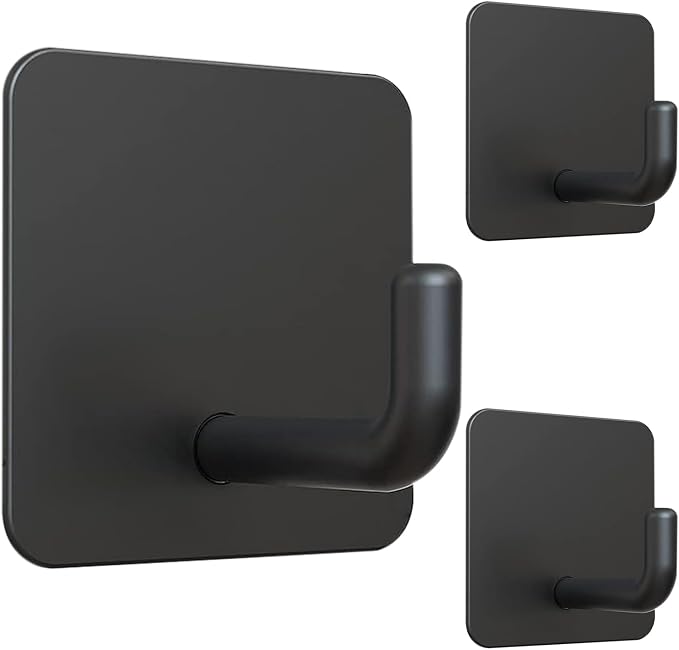 Emergency Fire Blanket Wall Hooks，Waterproof Stainless Steel Adhesive Hooks by ZYPLUM