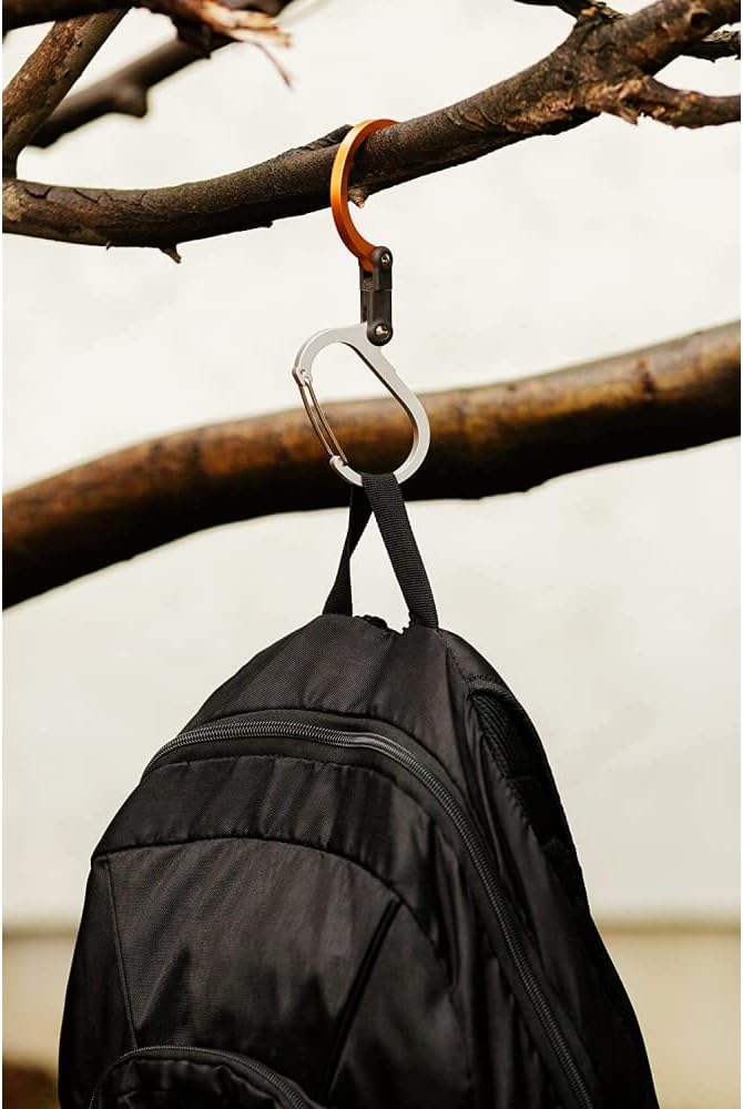 GEAR AID HEROCLIP 360° Swivel Carabiner Gear Clip and Hook - Image 6