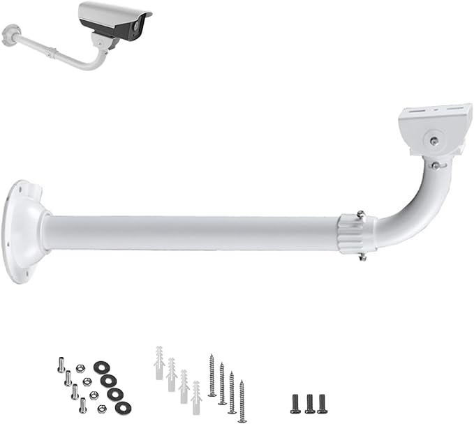 WiTi CCTV Security Camera Mount Bracket, 40CM-60CM Adjustable Wall and Ceiling by WiTi