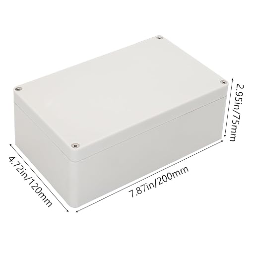 Project Box IP65 Waterproof Junction Box ABS Plastic Electrical Boxes DIY - Image 2