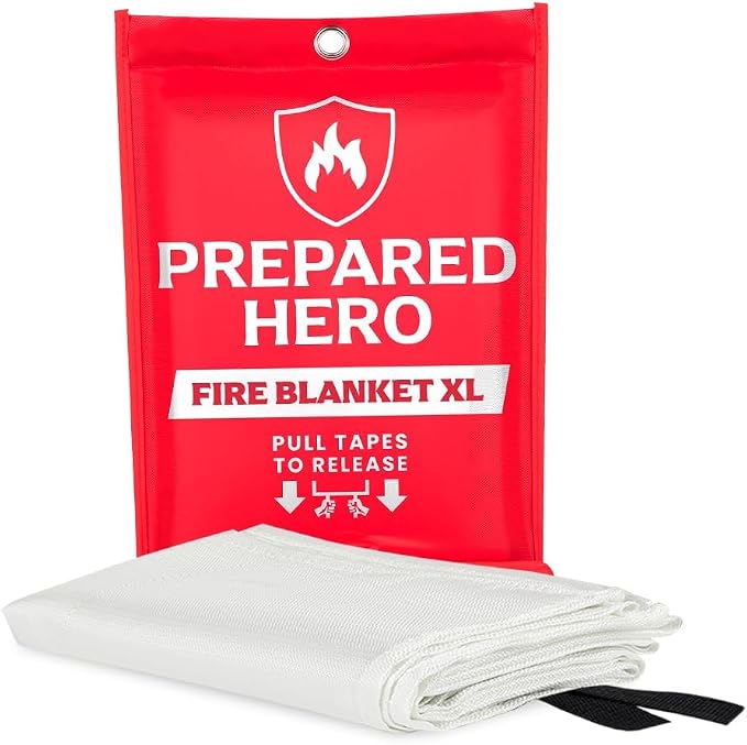 Prepared Hero Emergency Fire Blanket XL by PreparedHero