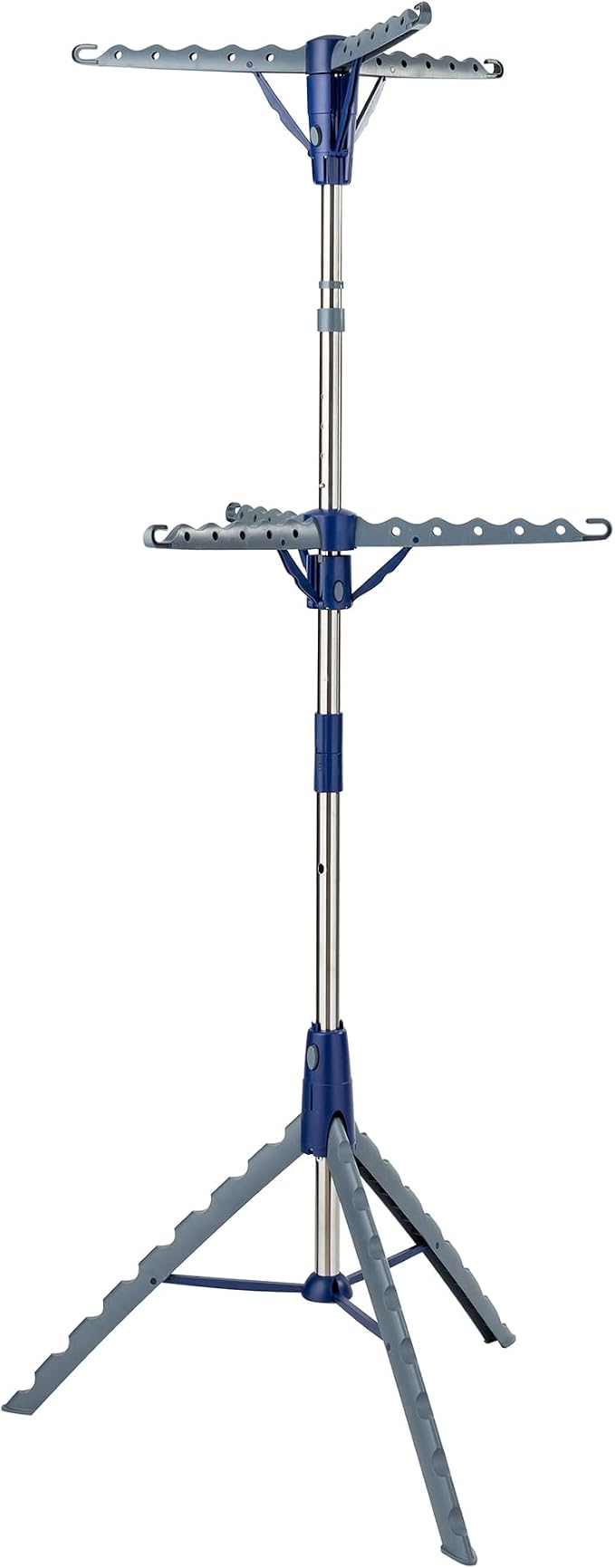 Honey-Can-Do 2-Tier 73-Inch Collapsible Tripod Drying Rack, Heavy Duty Chrome by Honey-Can-Do