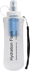 GUYI 700ml Collapsible Water Filter Bottle, Removes Impurities, BPA Free by GUYI