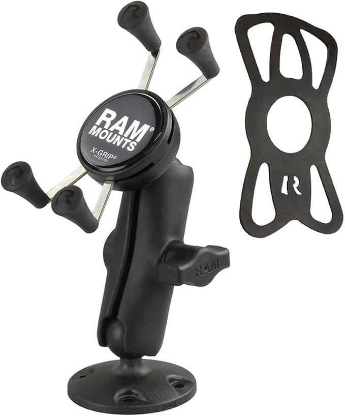 RAM MOUNTS X-Grip Drill-Down Phone Mount – Flat Surface Mount - Image 2
