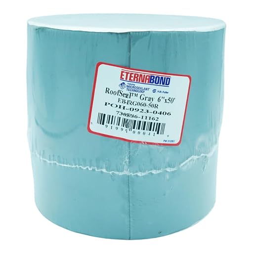 EternaBond RoofSeal Gray 6" x50' MicroSealant UV Stable RV Roof Seal Repair - Image 4