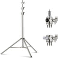 NEEWER 79"/2m Stainless Steel Light Stand, Spring Cushioned Heavy Duty by Neewer
