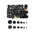 58 PCS Faucet Washers Assortment Kit, Flat & Beveled Rubber Faucet Washers by Unknown