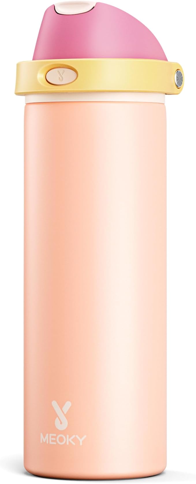 24 oz Insulated Water Bottle for Women: Meoky Stainless Steel Metal Water Bottle by MEOKY