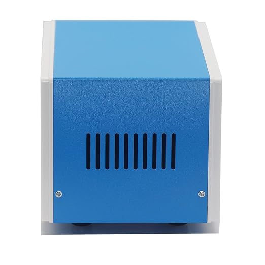 Zulkit Electronic Enclosures Blue Metal Enclosure Project Case DIY Box Junction - Image 4
