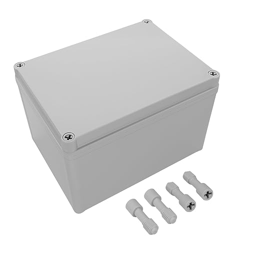 LeMotech Junction Box IP67 Waterproof Dustproof ABS Plastic Project Box by LeMotech