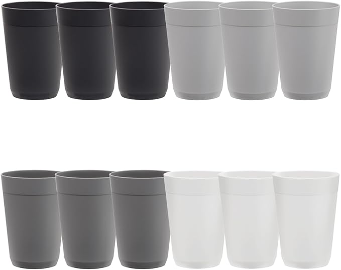 US Acrylic Newport 10 ounce Unbreakable Plastic Stackable Juice Tumblers in by USAcrylic