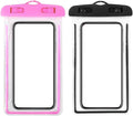 Waterproof Phone Pouch 2 Pack, IPX8 Universal Phone Dry Bag Case Floating by Kimono+Outlet