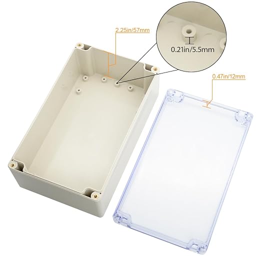 LeMotech ABS Plastic Junction Box Dustproof Waterproof IP65 Electrical - Image 4