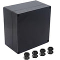 Junction Box IP65 Waterproof ABS Plastic Electrical Project Case Power Junction by Otdorpatio