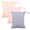 ALVABABY 3pcs Cloth Diaper Wet Dry Bags Waterproof Reusable by ALVABABY