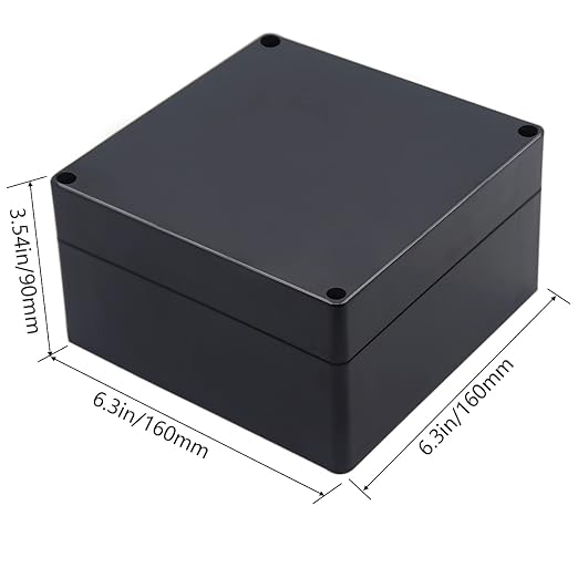 Junction Box IP65 Waterproof ABS Plastic Electrical Project Case Power Junction - Image 2