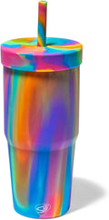 Silipint: 32oz Silicone Straw Tumbler, Unbreakable, Dishwasher Safe by Silipint