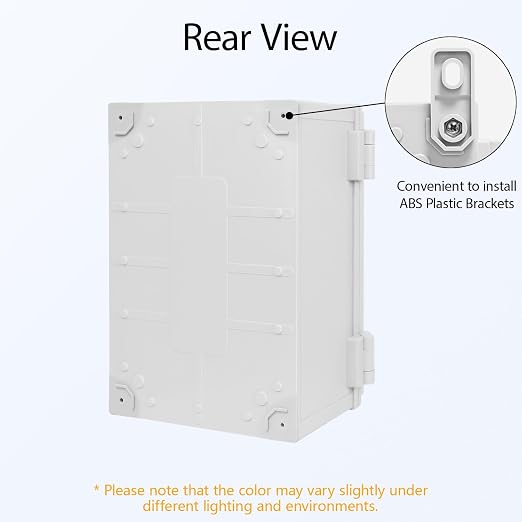 Junction Box IP65 Waterproof Dustproof ABS Plastic Enclosure, Outdoor and - Image 5