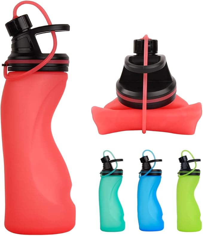 E-Senior Collapsible Water Bottle BPA Free by SpacingSavingHelper