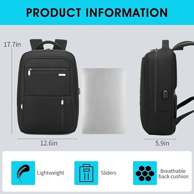 DUSLANG 15.6 Inch Laptop Backpack - Image 2