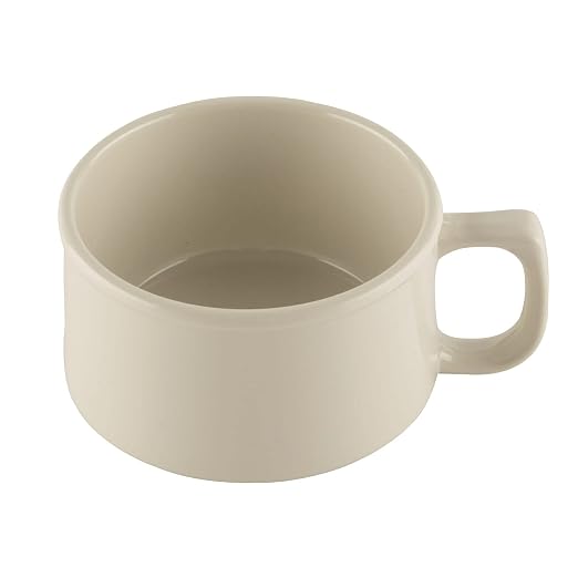 G.E.T. BF-080-IV Melamine Shatter-Resistant Mug/Coffee Cup, 11 Ounce by Unknown