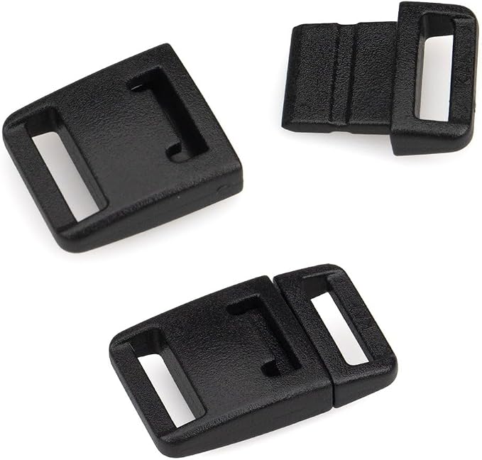 Paracord Planet Prong Release Buckles – Plastic Safety Breakaway Buckles by ParacordPlanet