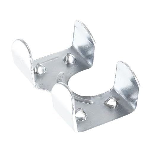 Rope & Cord Metal Clips for Rope, String – Heavy Duty Zinc Plated Double Rope - Image 2