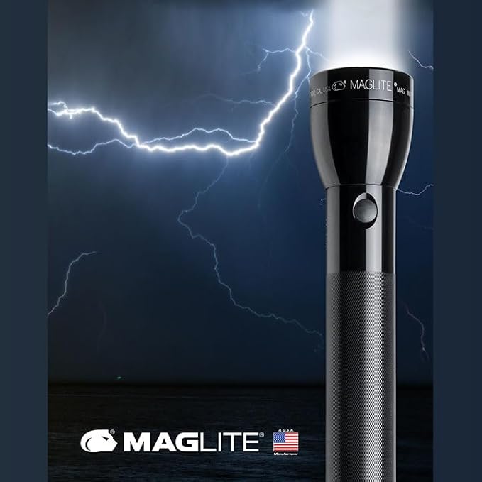 MagLite High Lumens LED Flashlight – ML300L 4-Cell D Flashlight - Image 3