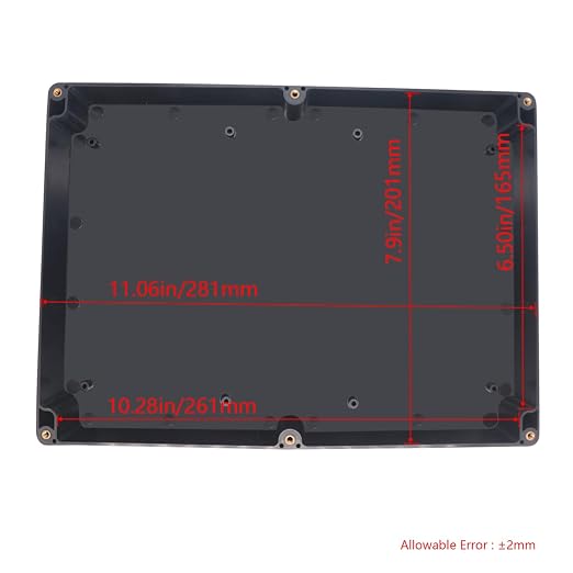 Junction Box IP65 Waterproof ABS Plastic Electrical Project Case Power Junction - Image 3