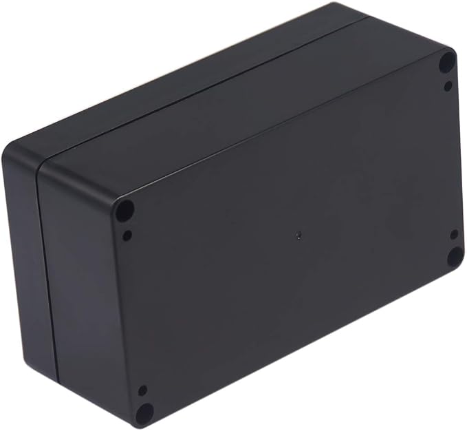 2 Pack Project Box IP65 Waterproof Junction Box ABS Plastic Black Electrical - Image 7