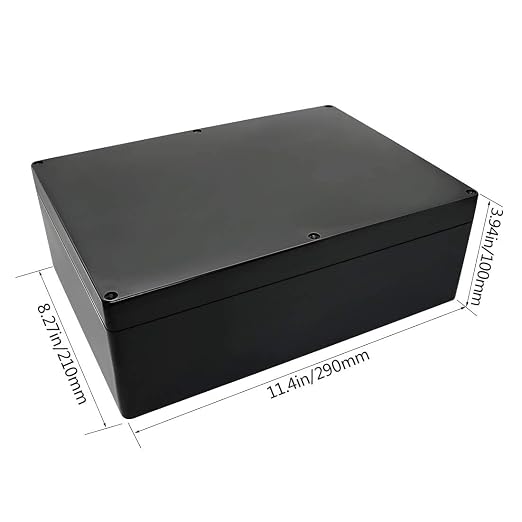 LeMotech Project Box ABS Plastic IP65 Waterproof Dustproof Electrical Junction - Image 4