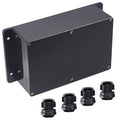Junction Box IP65 Waterproof ABS Plastic Electrical Project Case Power Junction by Otdorpatio