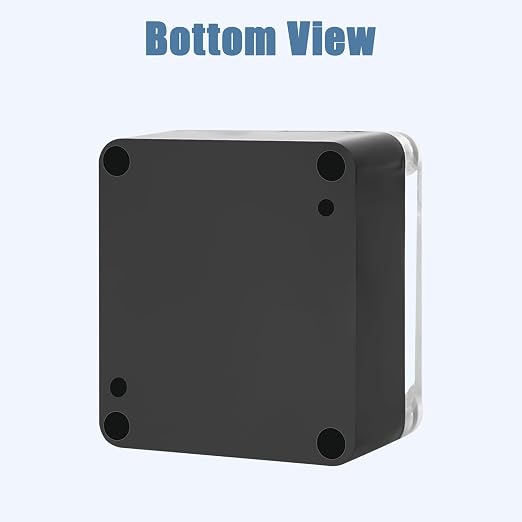 LeMotech Junction Box with Clear Cover IP65 Waterproof Project Box Dustproof - Image 4