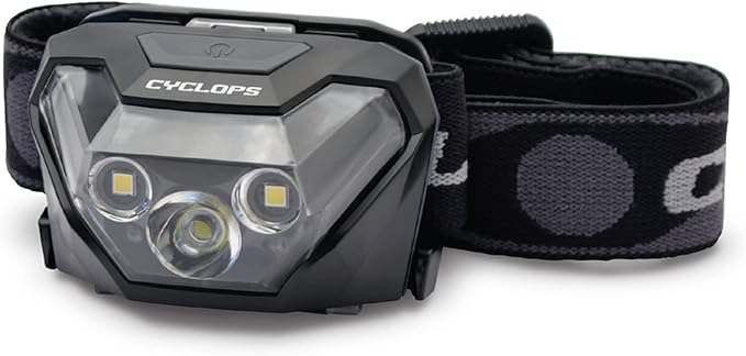 Cyclops HL500 Headlamp | Tactical Durable Lightweight Compact Adjustable by Cyclops