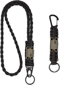 2pcs Heavy Duty Braided Paracord Lanyard Keychains by VNVETYTO