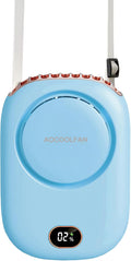 AOCOOLFAN Portable Neck Fan, Mini Small Personal Handheld Fan USB Rechargeable by AOCOOLFAN