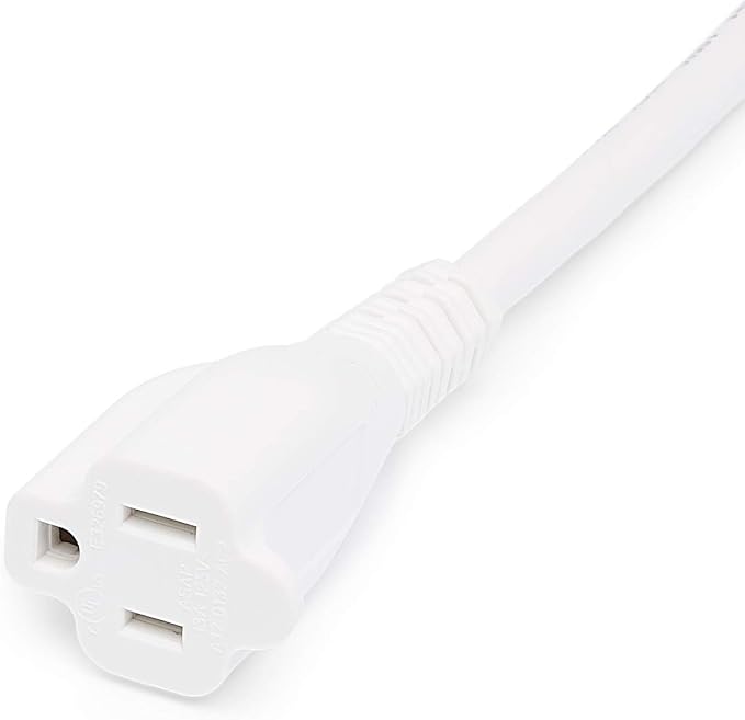 Amazon Basics Indoor Extension Cord, 3 Prong Outlet Extender Power Cord - Image 4