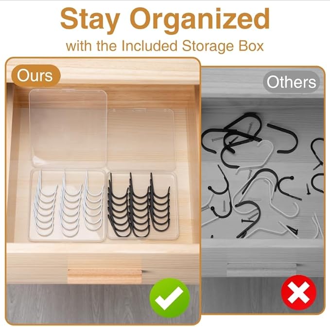 20Pcs Wall Hooks for Bathroom, and Garage - Image 5