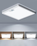 Annaror 12in Motion Sensor Ceiling Light Wired, 3000K 4000K 5000K Selectable by Annaror